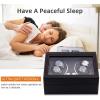 imageJampampT Technology Watch Winder for Automatic WatchesAutomatic Watch Winder with LED Light6 Watch Winder  6 Storage Case with Quiet Motor for ManWomans WatchesPU Snake SkinBlack Carbon Fiber Leather