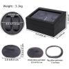 imageJampampT Technology Watch Winder for Automatic WatchesAutomatic Watch Winder with LED Light6 Watch Winder  6 Storage Case with Quiet Motor for ManWomans WatchesPU Snake SkinBlack PU